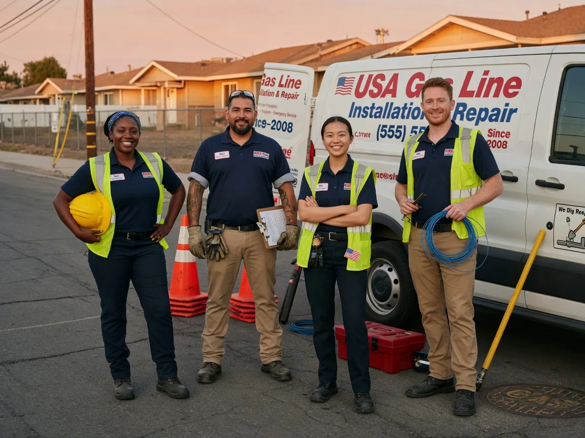 Gas Line Installation company in Martin, MI